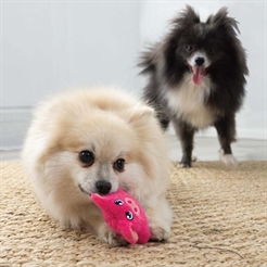 KONG Snuzzles Mini Nalle för små hundar & valpar Rosa gris